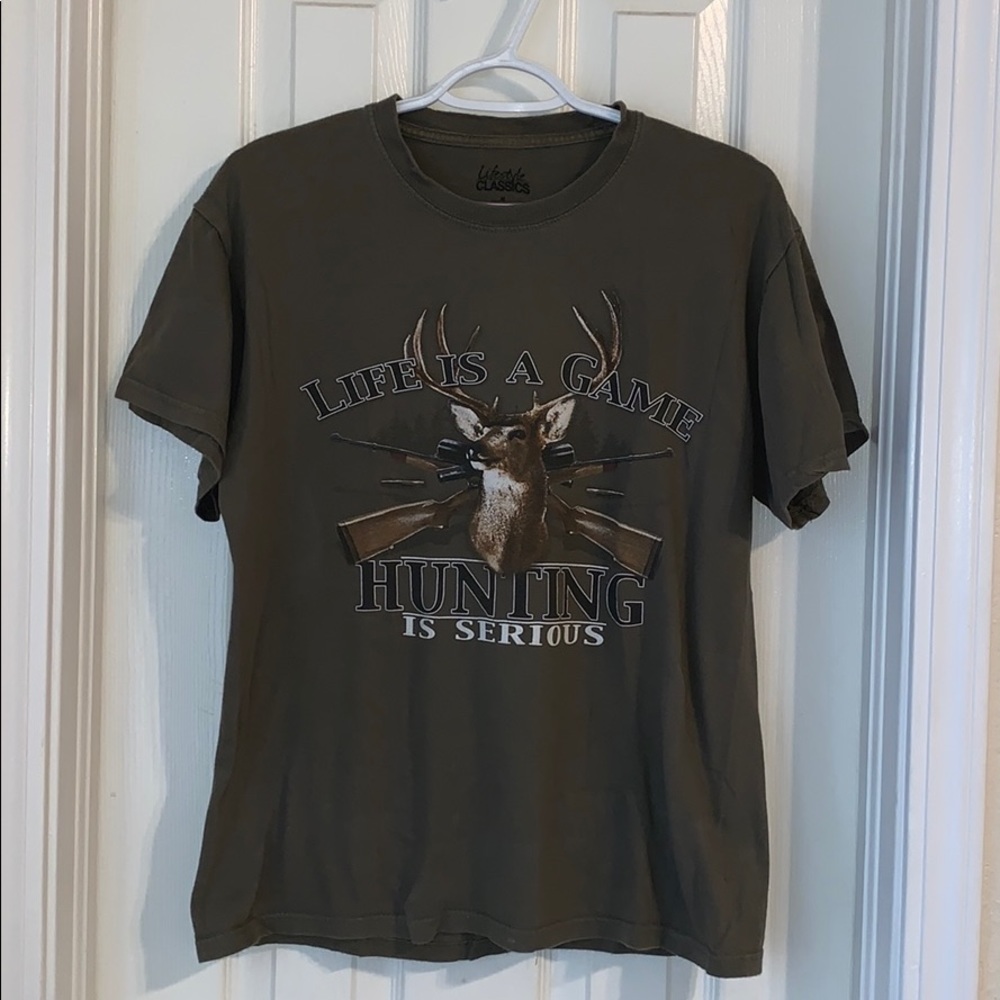 Lifestyle Classics Hunter Green Tee Shirt